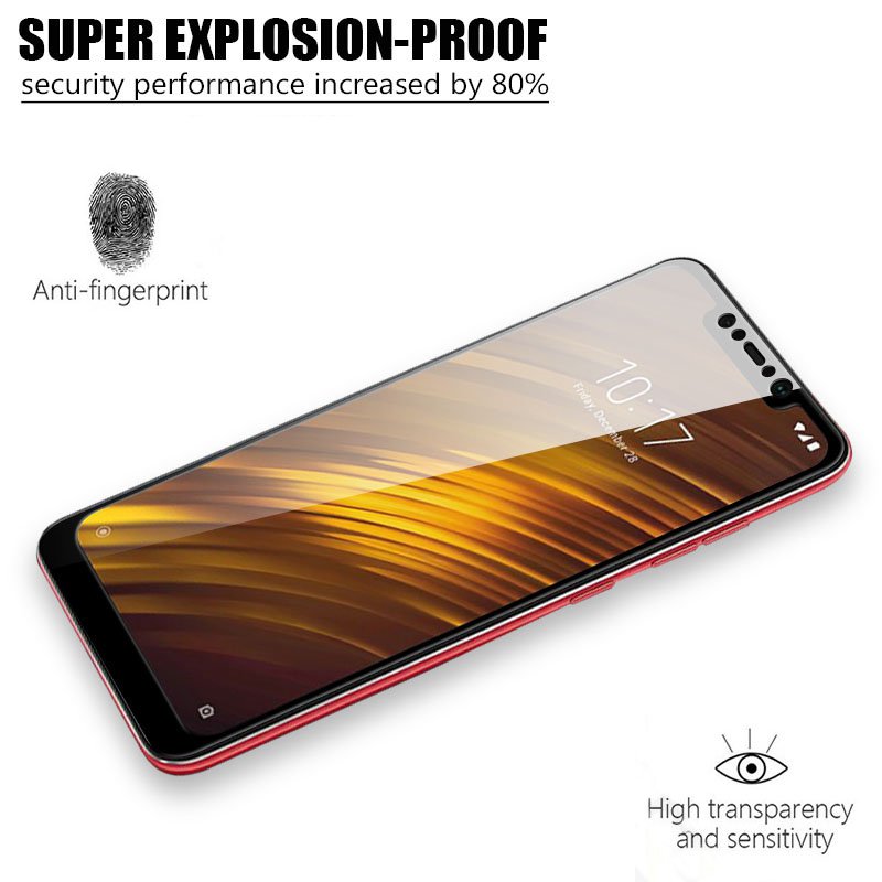 3PCS-Bakeey-Anti-explosion-9H-Tempered-Glass-Screen-Protector-for-Xiaomi-Pocophone-F1-Non-original-1474257-2